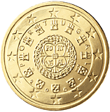 50c PT Castelos e quinas a defender